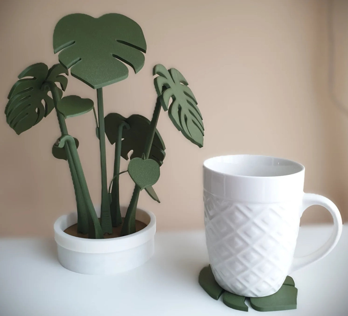 Monstera Plant Coaster