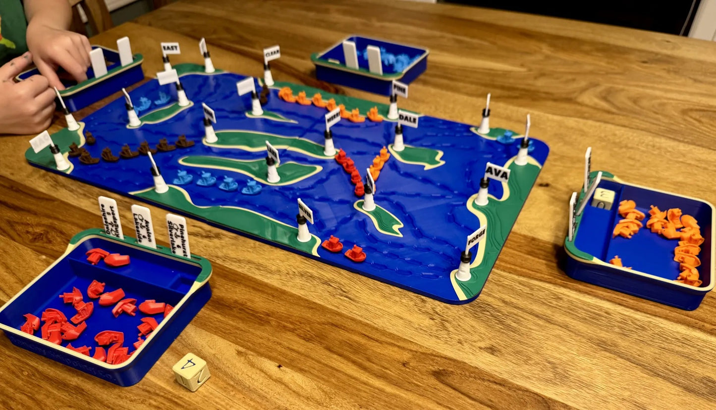 Benchy Shipping Game – Strategic Board Game for Family Fun