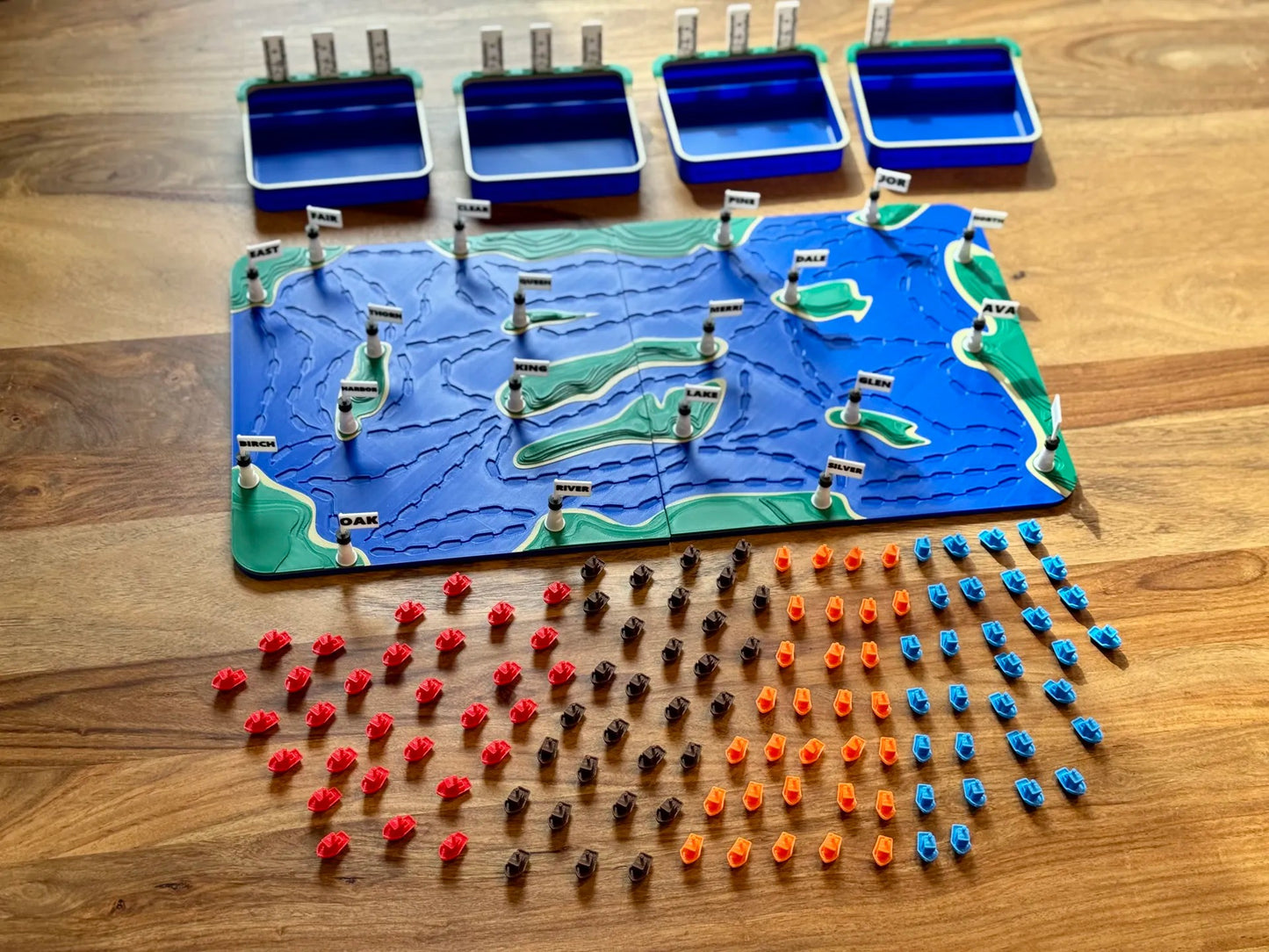 Benchy Shipping Game – Strategic Board Game for Family Fun