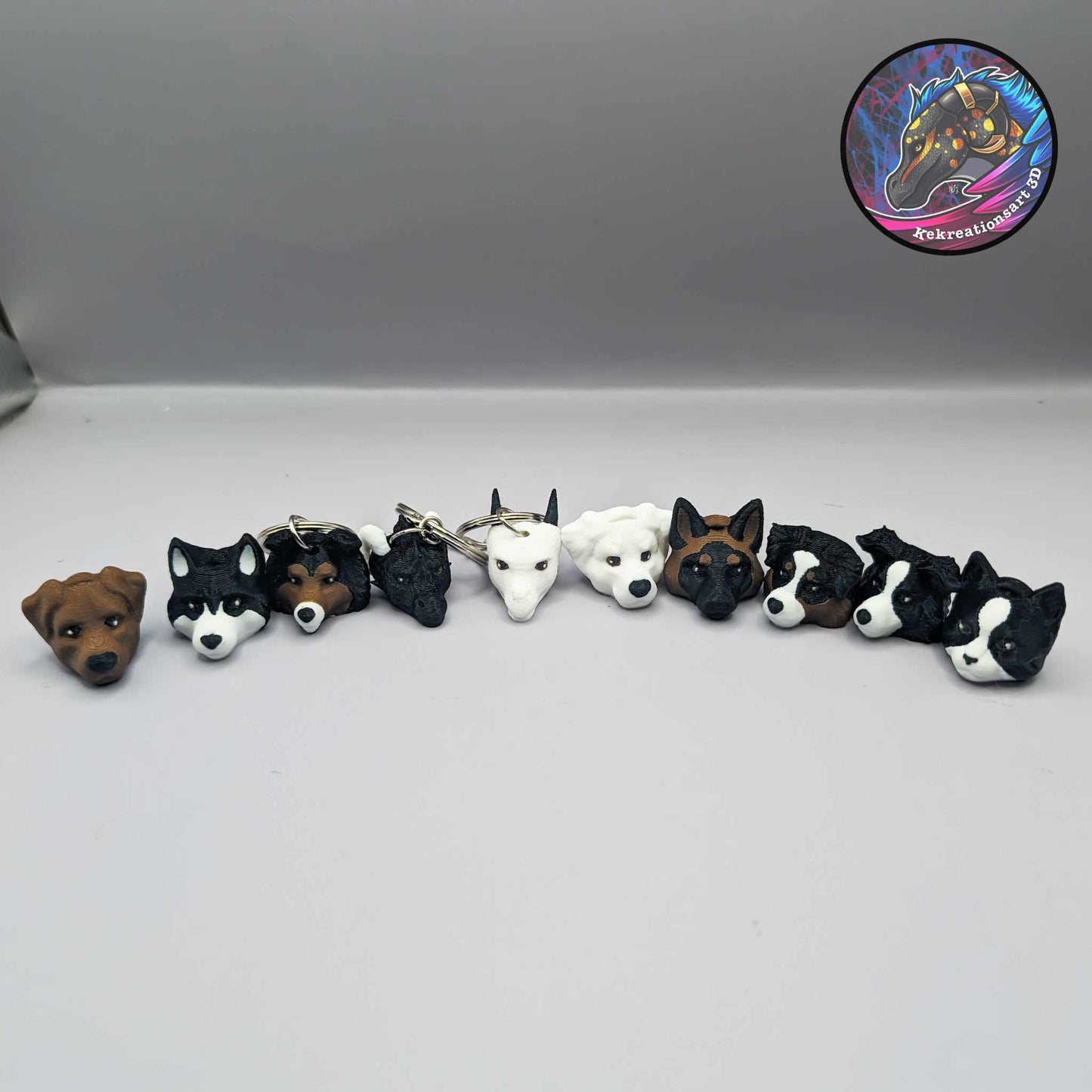 Dog Cat Dragon Keychain – Fun Fantasy-Inspired Accessory