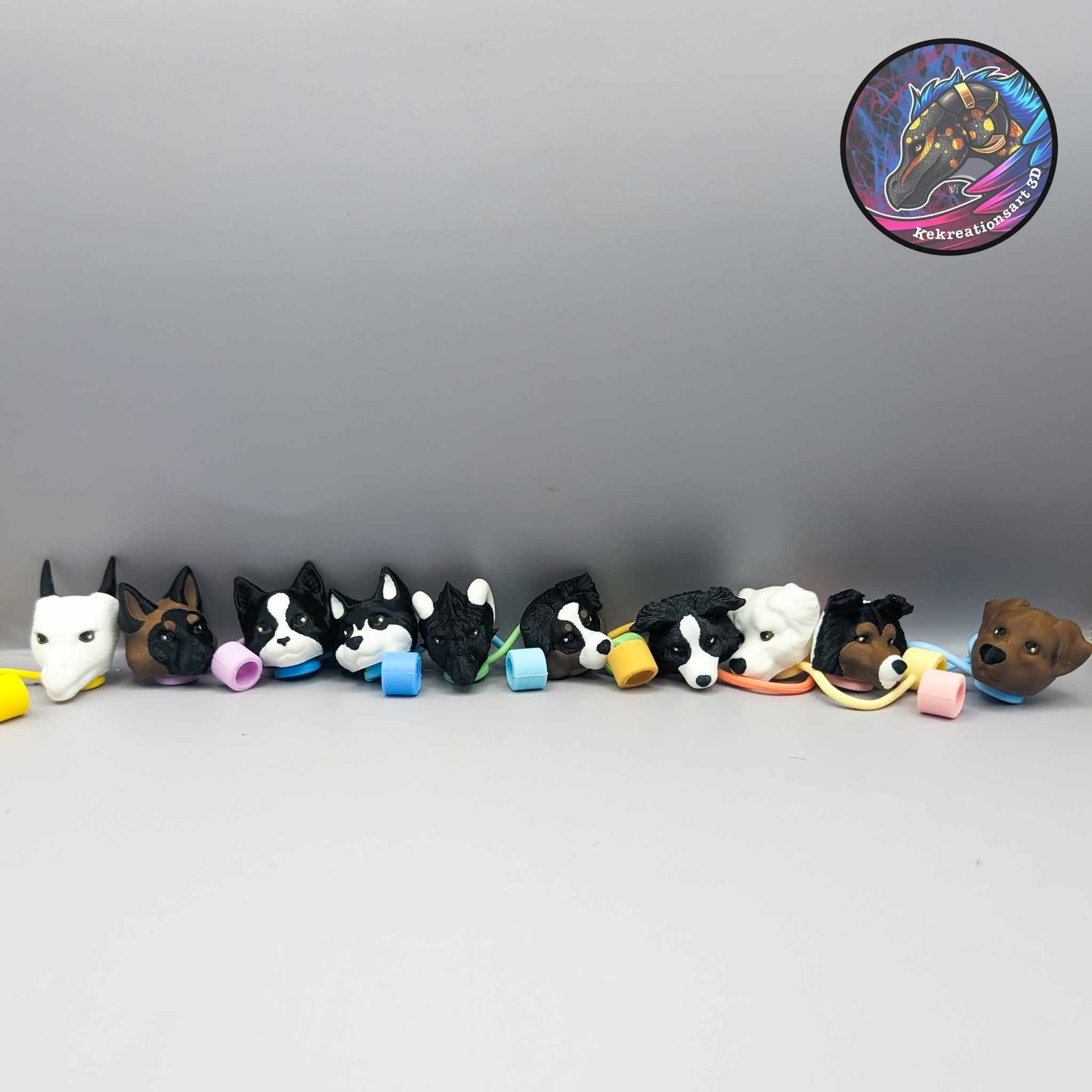 Dog Cat Dragon Keychain – Fun Fantasy-Inspired Accessory