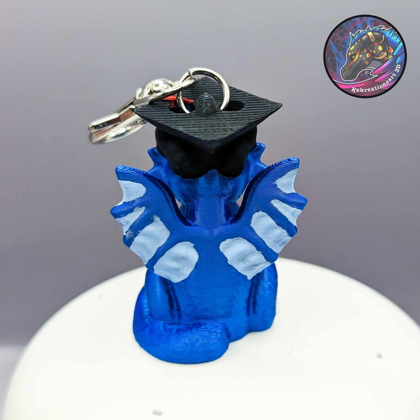 Graduation Dragon Keychain – Mythical Achievement Gift