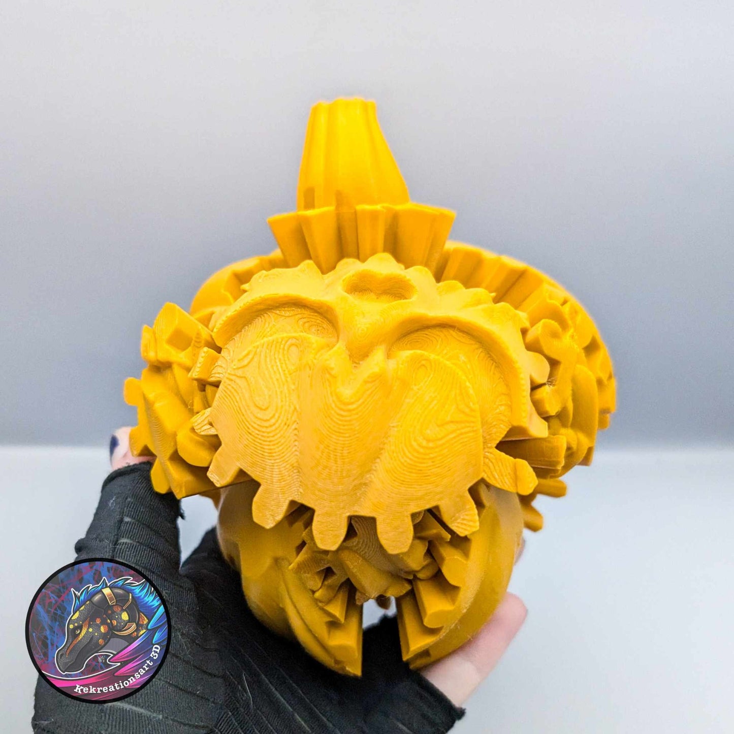 Gear Jack'O'Lantern – Steampunk Halloween Décor