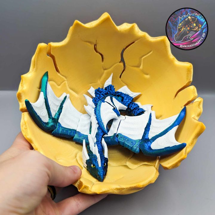 Dragon Egg Dragon Display Bowl – Fantasy-Inspired Décor