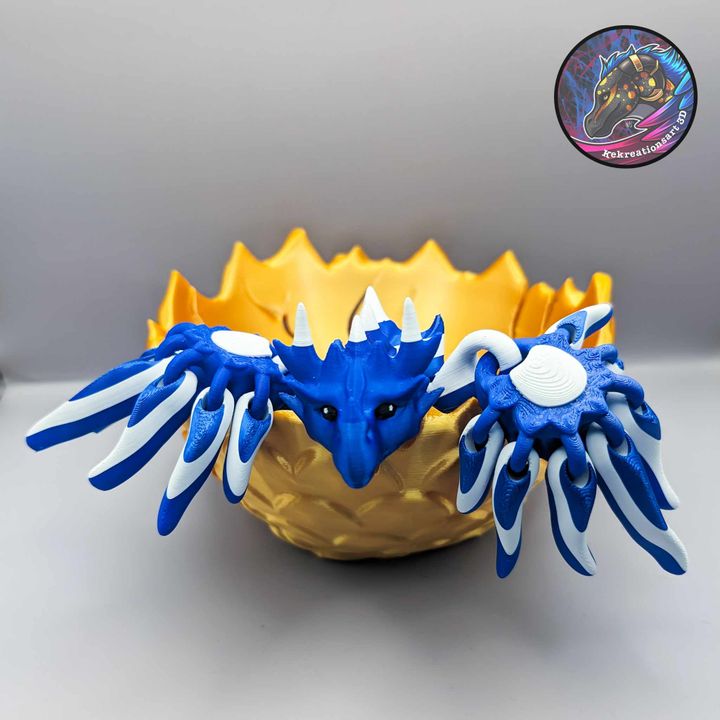 Dragon Egg Dragon Display Bowl – Fantasy-Inspired Décor