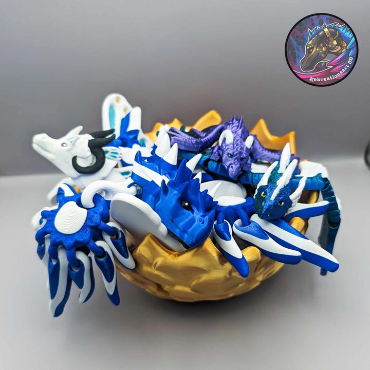 Dragon Egg Dragon Display Bowl – Fantasy-Inspired Décor