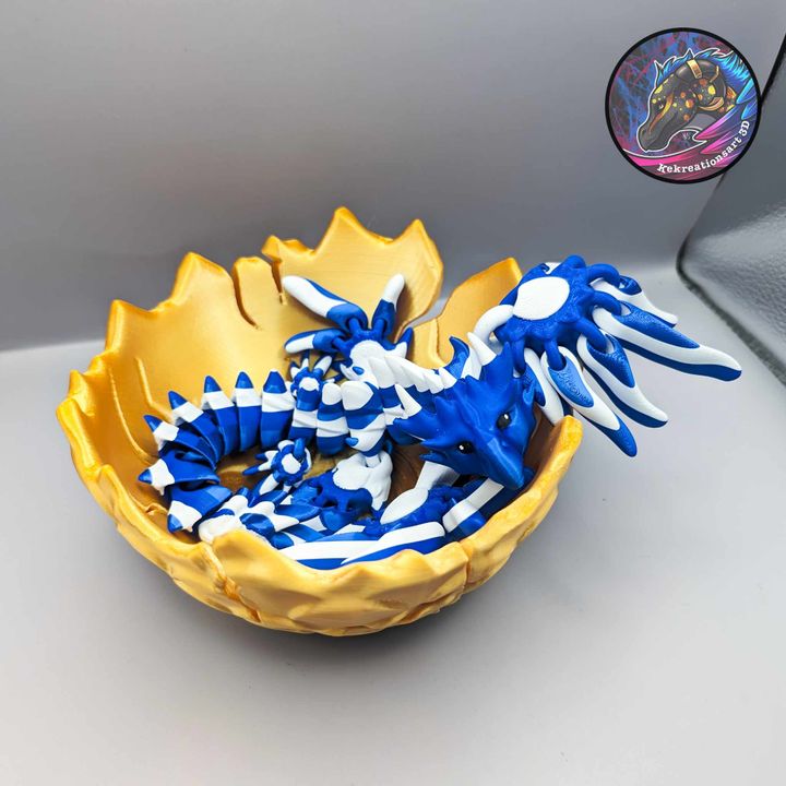 Dragon Egg Dragon Display Bowl – Fantasy-Inspired Décor