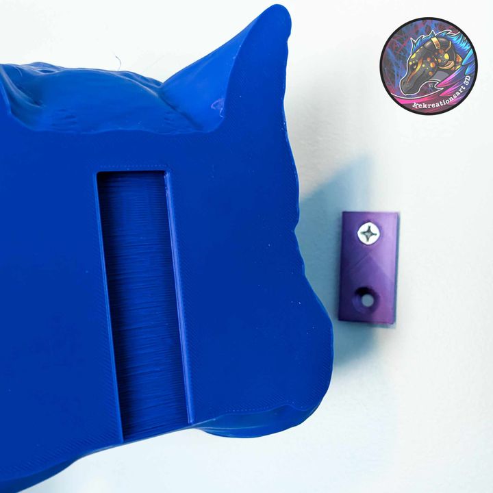 Wolf Head Controller Holder – Bold Gaming Desk Accessory