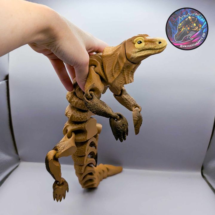 Flexi Komodo Dragon – Realistic Articulated Toy