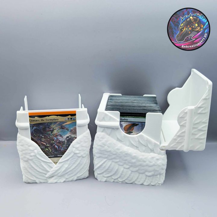 Angel Card Deck Box – Elegant Fantasy-Inspired Organizer