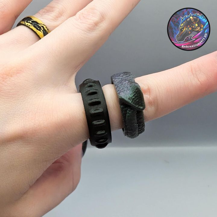 Fidget Ring Set – Stress Relief & Stylish Focus Tool