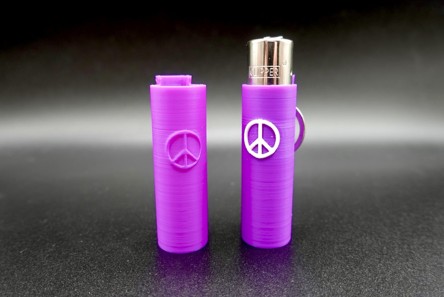ClipperLighterCase(PeaceSign)
