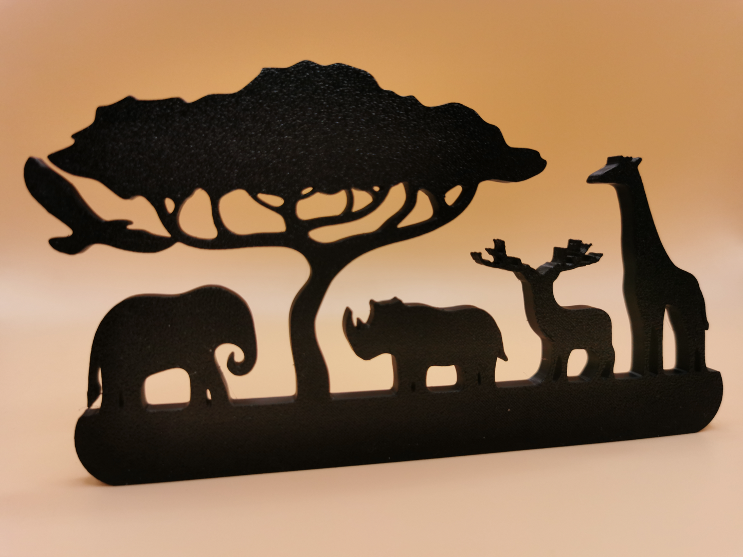 Safari Scene Desk Art