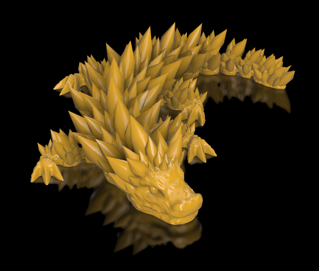 ArticulatedQuartzDragon