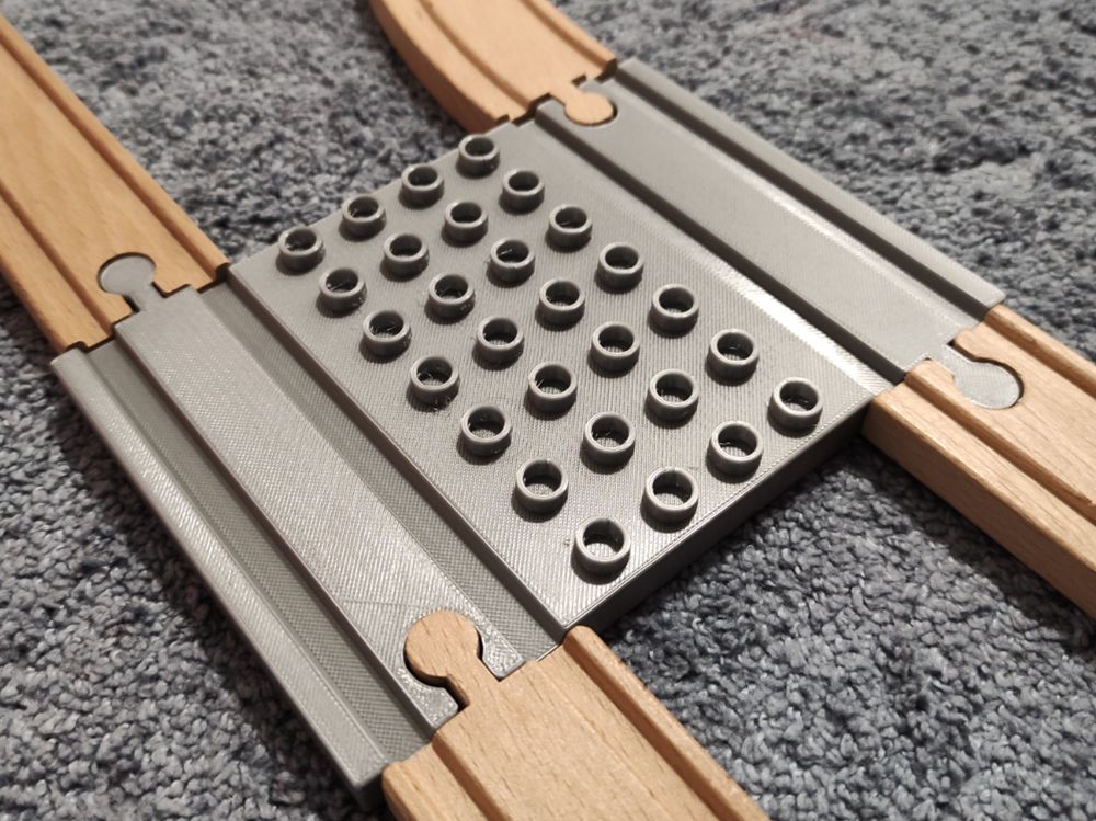 Brio & Duplo Train Station Base Adapter