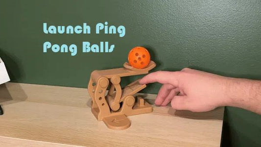 Desktop Pong Accessory – Pingpong Fling