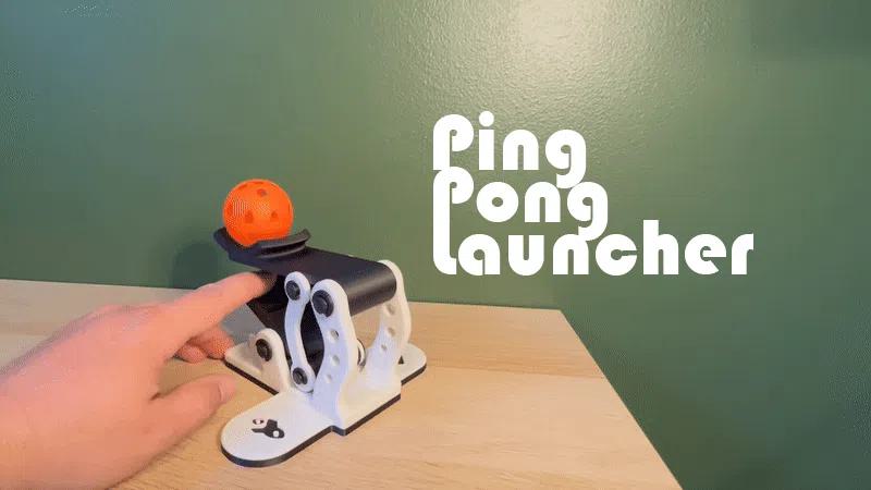 Desktop Pong Accessory – Pingpong Fling