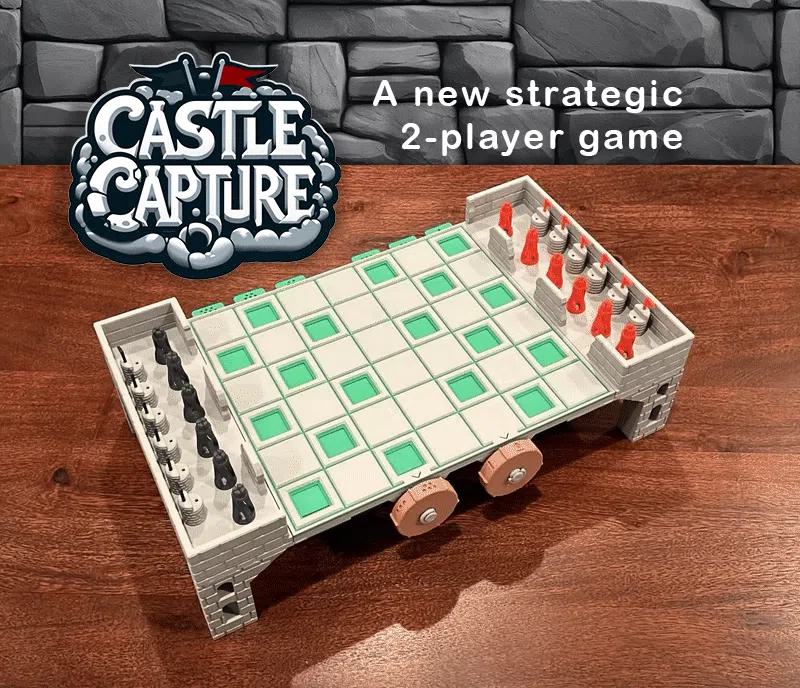 Castle Capture Toy – Gaming TCG & Desktop Decor 