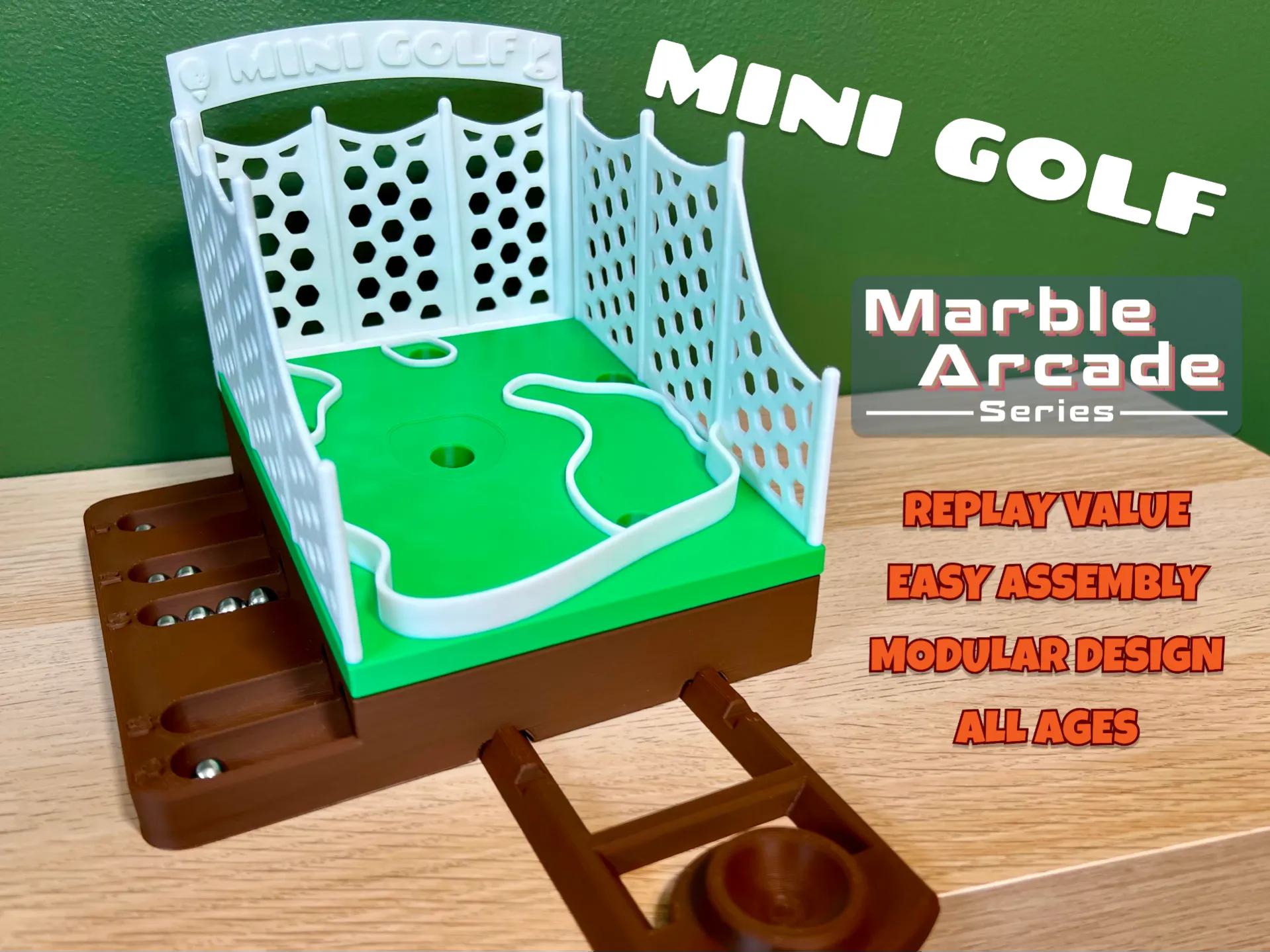 Mini Golf Desktop Game – Stylish TCG-style Fun
