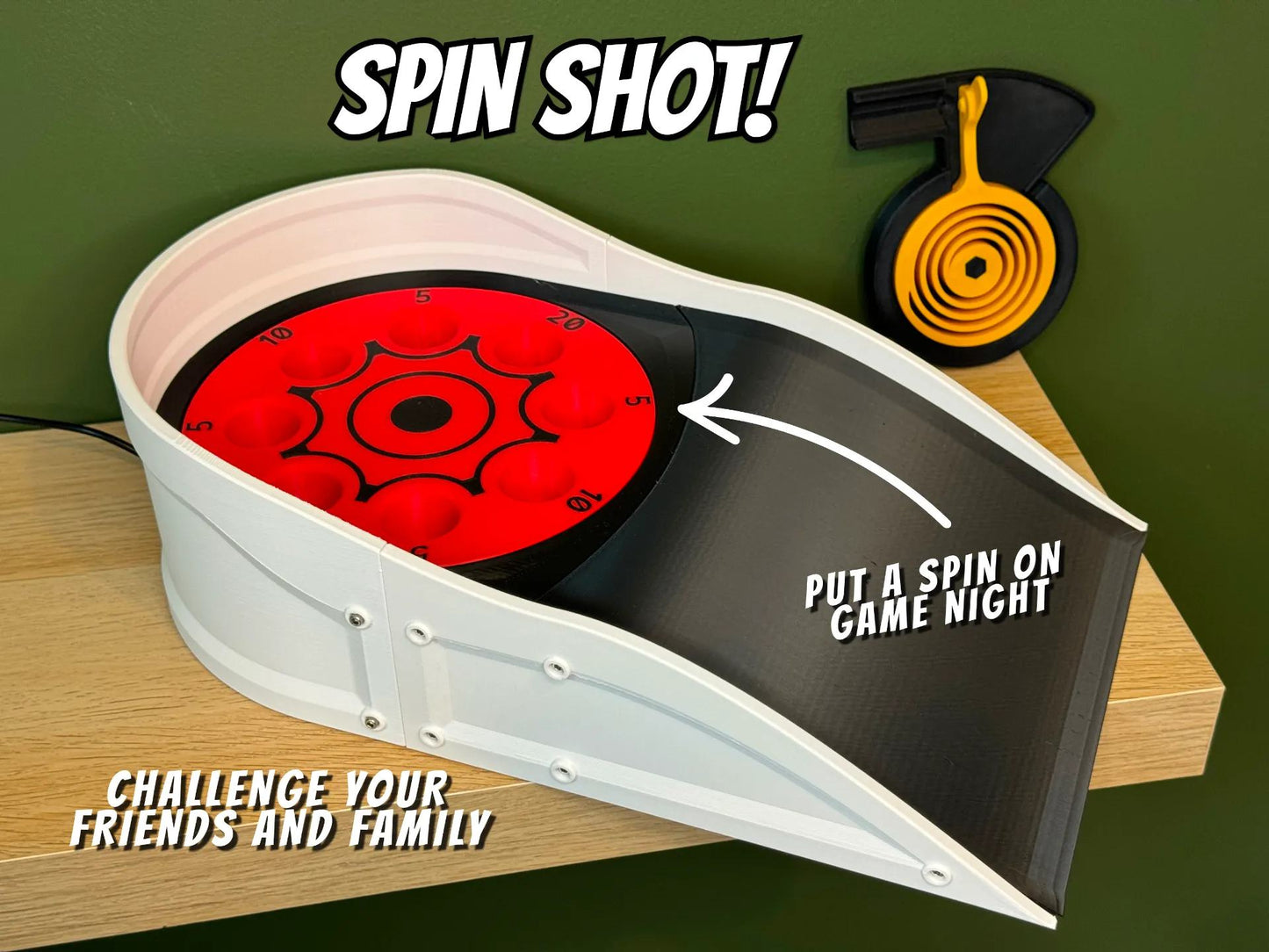 SpinShot – Fast-Paced Spinning Target Game