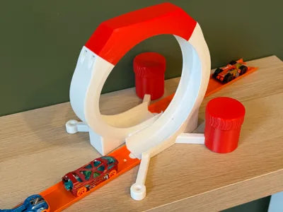 Hot Wheel-Compatible Trick Track Pack