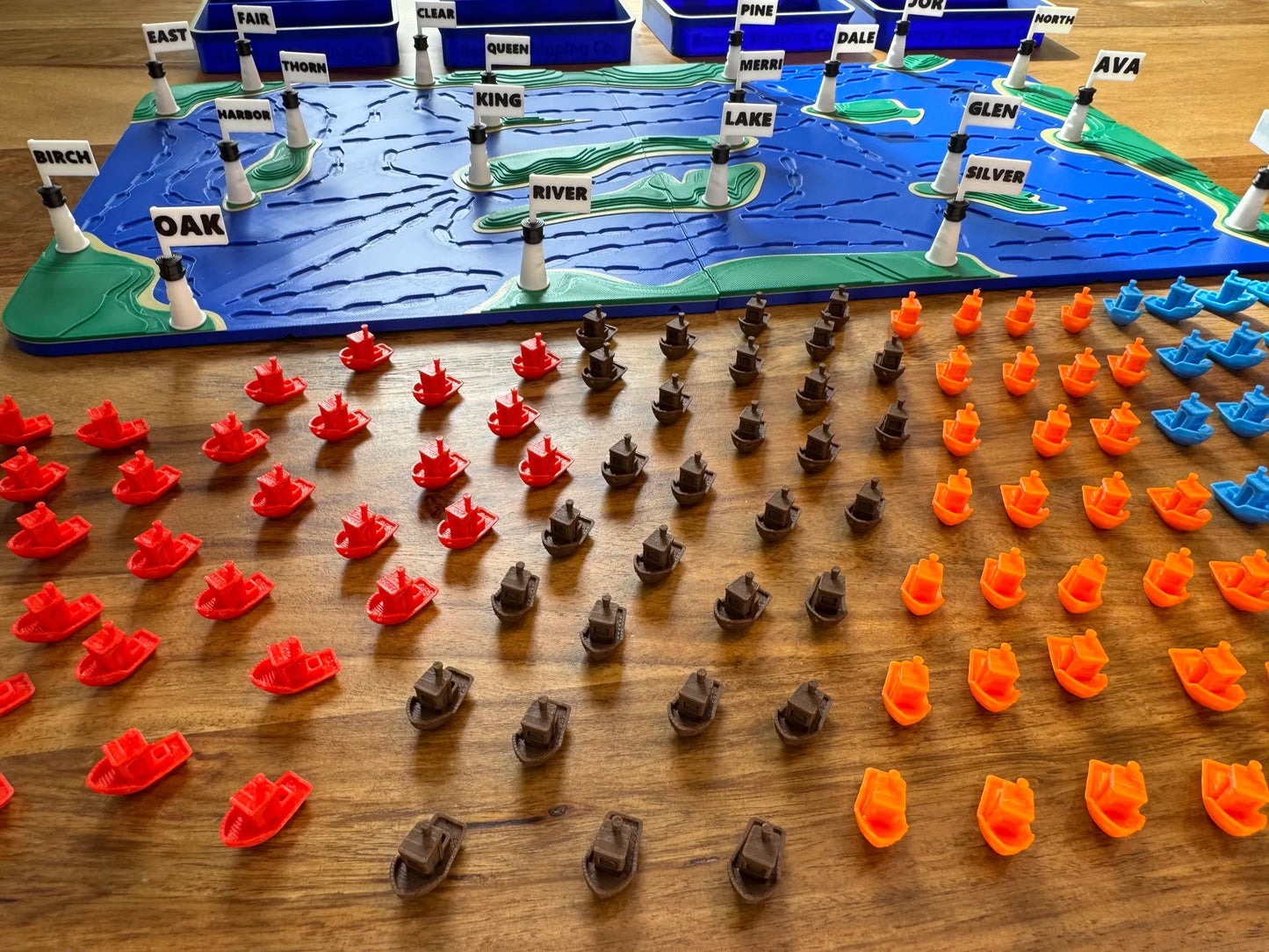 Benchy Shipping Game – Strategic Board Game for Family Fun