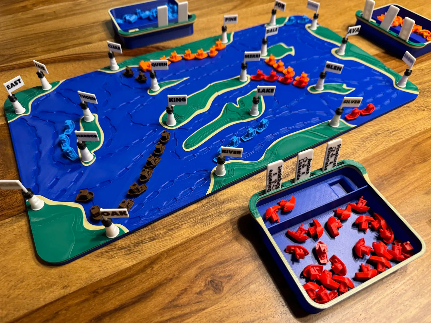 Benchy Shipping Game – Strategic Board Game for Family Fun