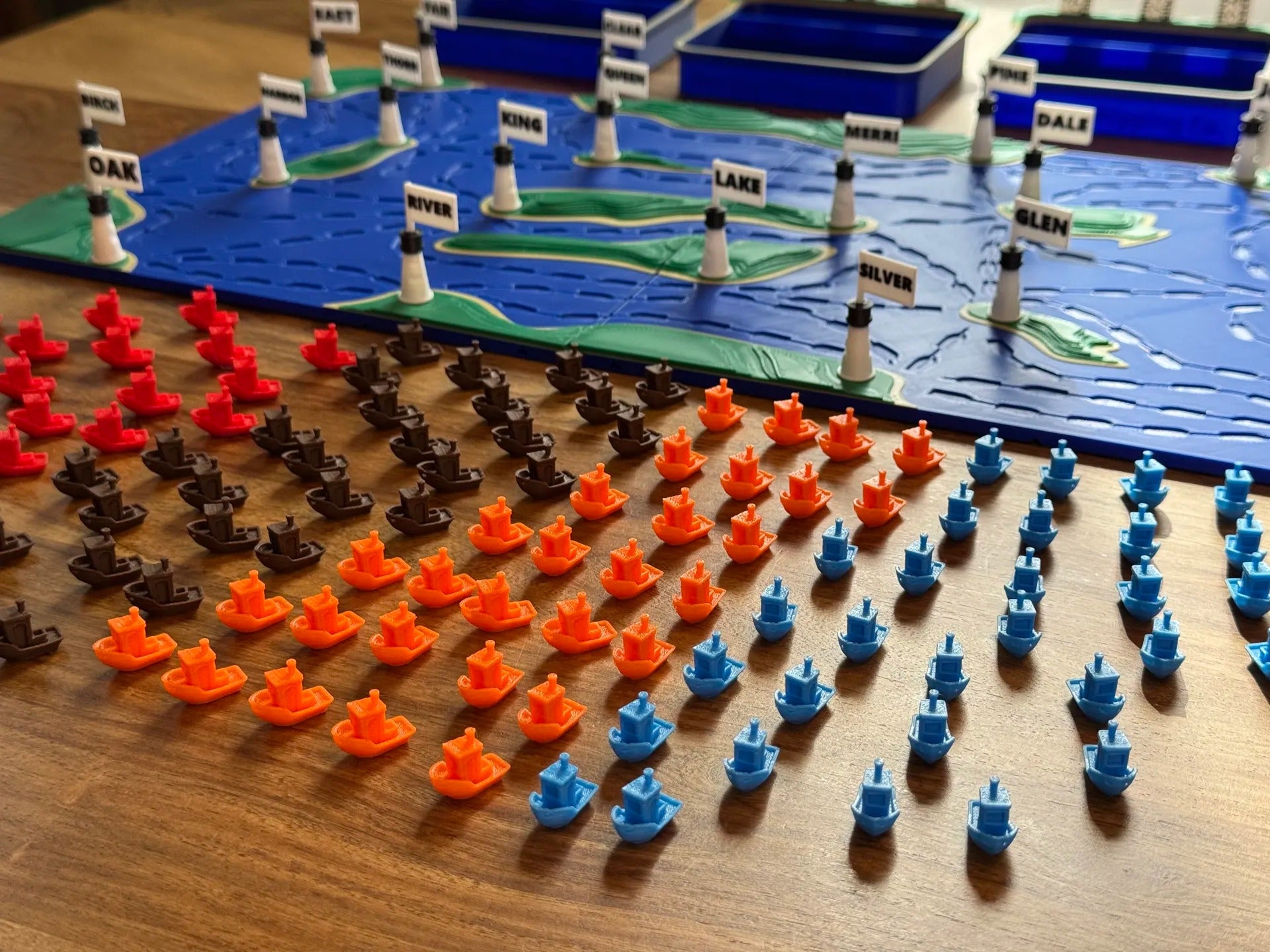 Benchy Shipping Game – Strategic Board Game for Family Fun