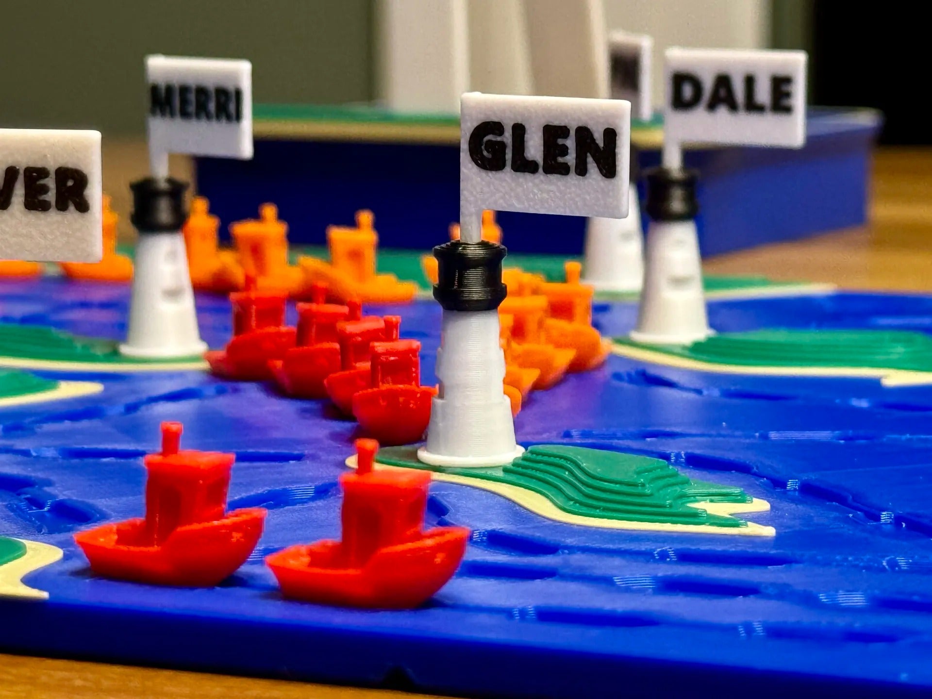 Benchy Shipping Game – Strategic Board Game for Family Fun