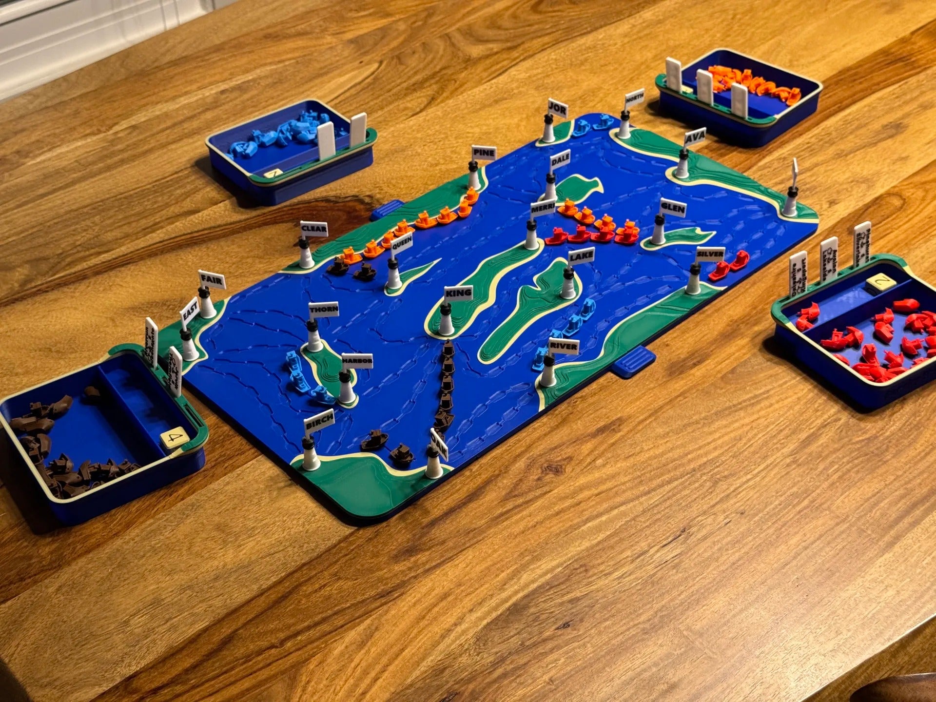 Benchy Shipping Game – Strategic Board Game for Family Fun