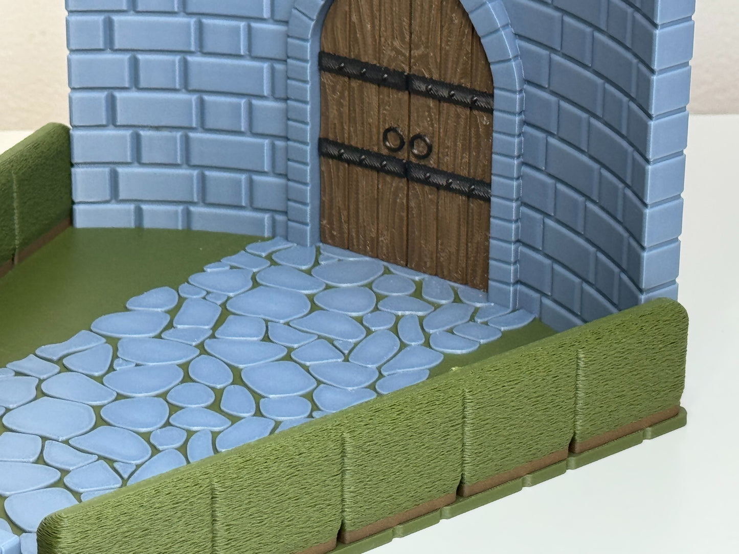 Dice Cannon & Castle Wall Scene