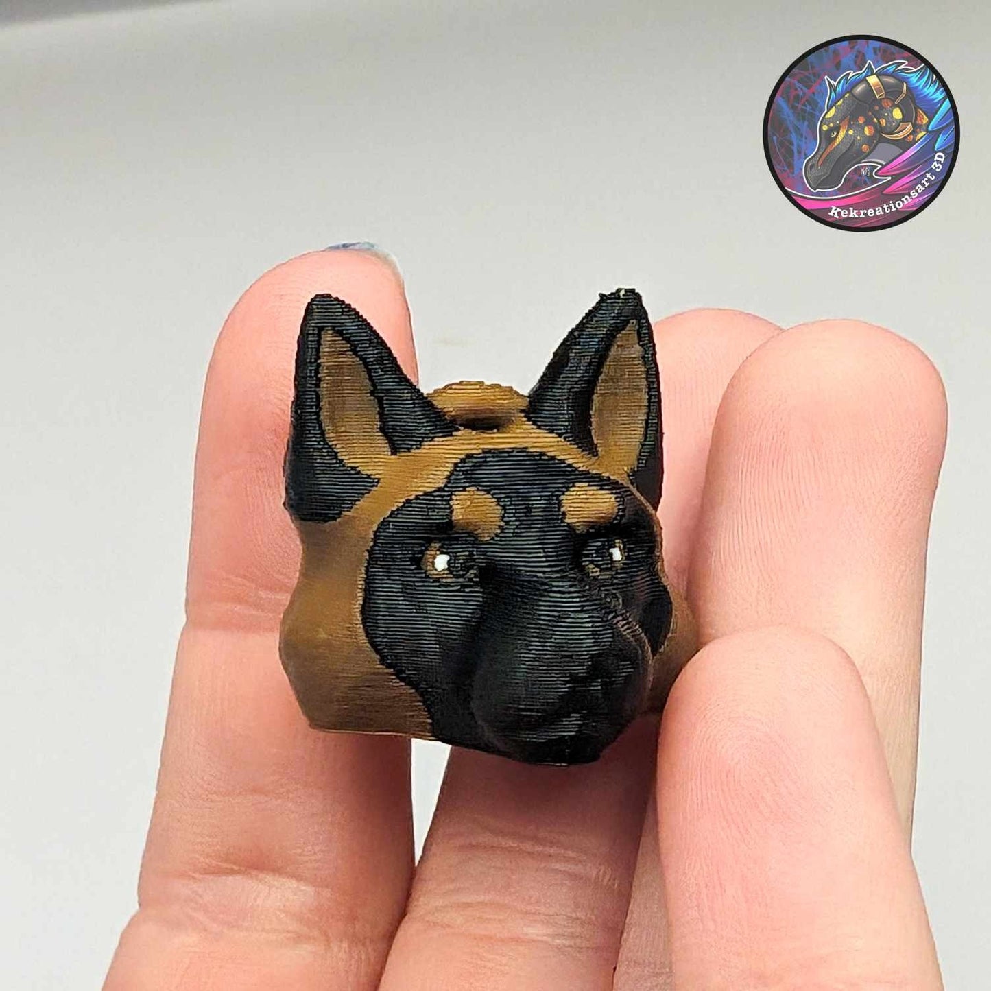 Dog Cat Dragon Keychain – Fun Fantasy-Inspired Accessory