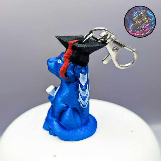 Graduation Dragon Keychain – Mythical Achievement Gift