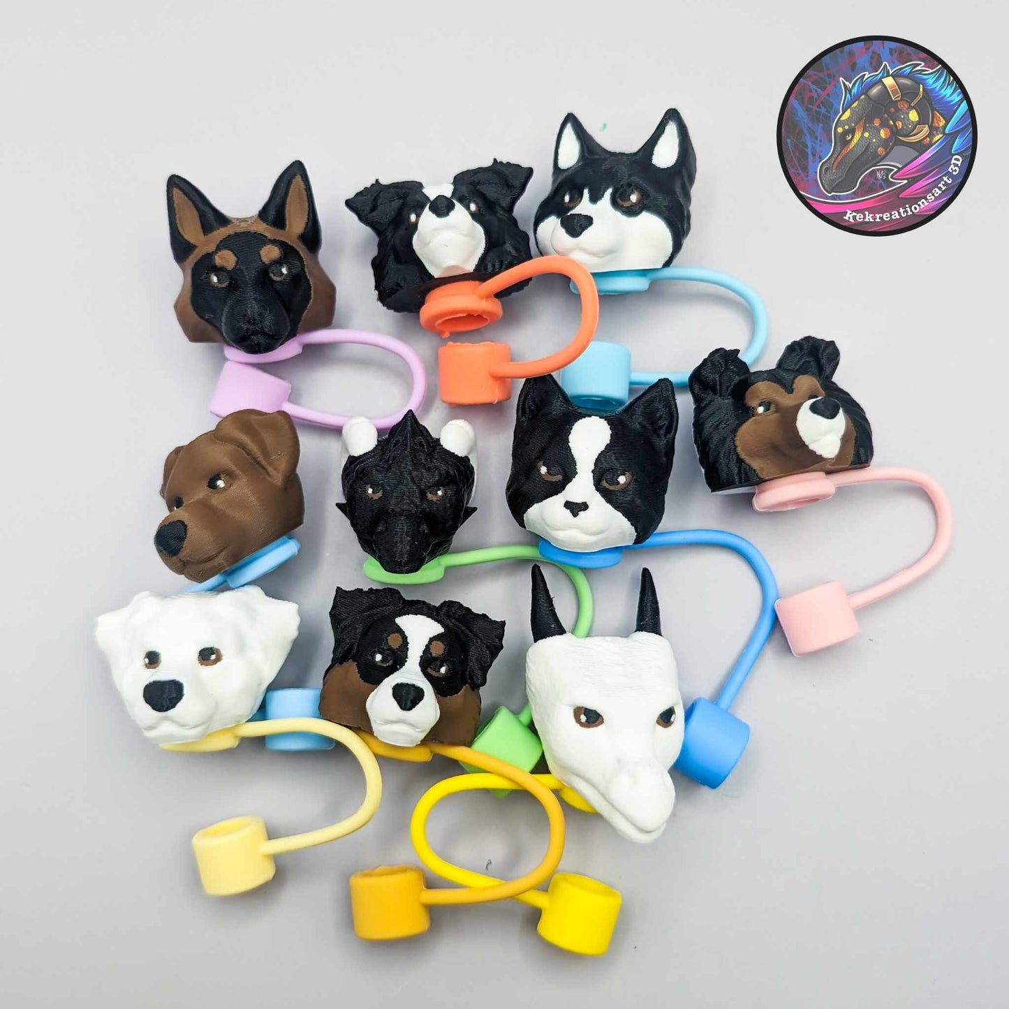 Dog Cat Dragon Keychain – Fun Fantasy-Inspired Accessory