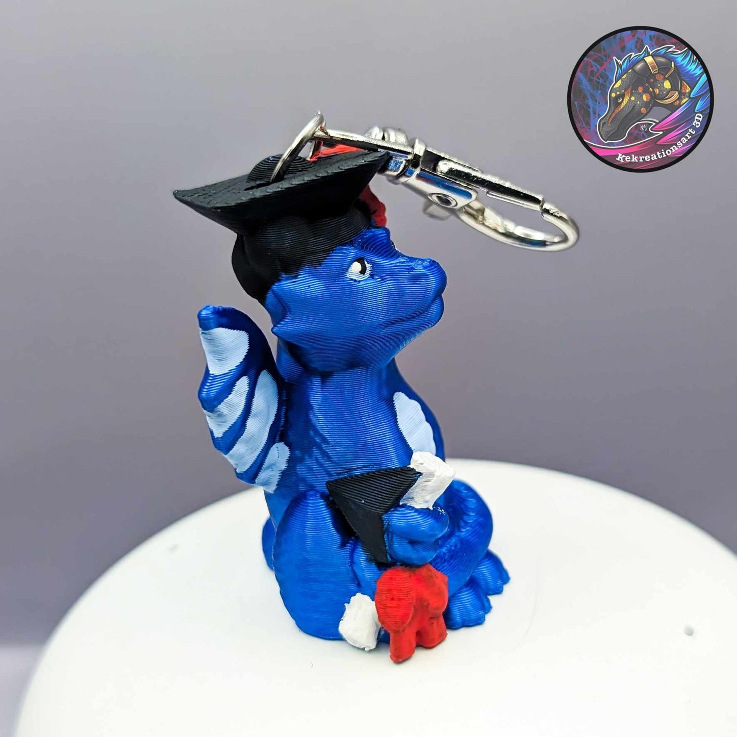 Graduation Dragon Keychain – Mythical Achievement Gift