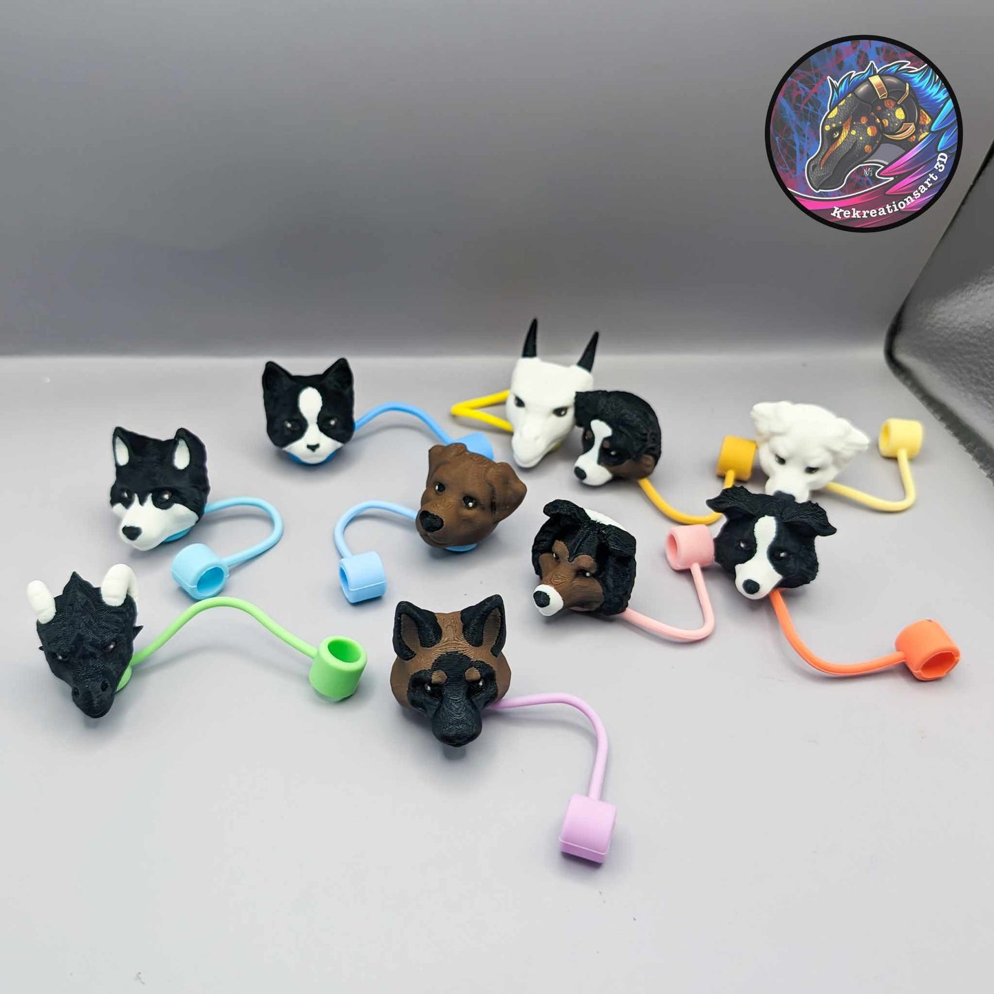 Dog Cat Dragon Keychain – Fun Fantasy-Inspired Accessory