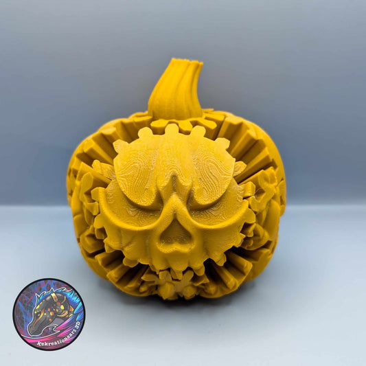 Gear Jack'O'Lantern – Steampunk Halloween Décor