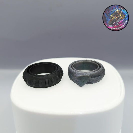 Fidget Ring Set – Stress Relief & Stylish Focus Tool