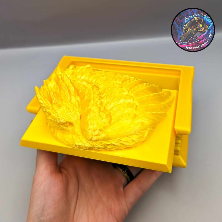 Feather Dragon Book Box – Enchanted Fantasy Storage