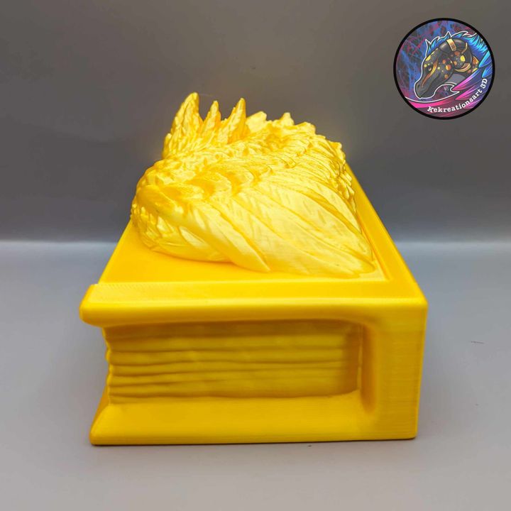 Feather Dragon Book Box – Enchanted Fantasy Storage