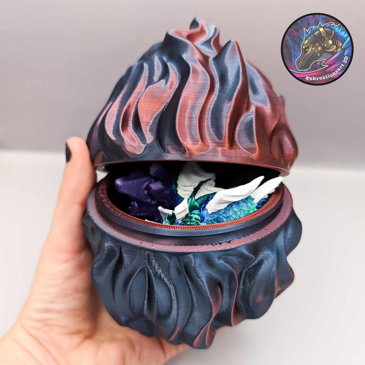 Fire Dragon Egg – Fiery Fantasy Collectible