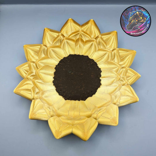 Sunflower Key Tray – Bright & Functional Home Organizer