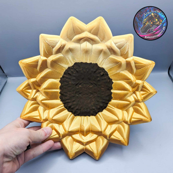 Sunflower Key Tray – Bright & Functional Home Organizer