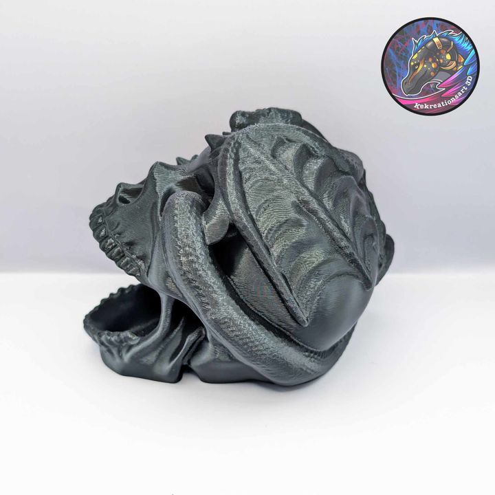 Skull Dragon Dice Tower – Dark Fantasy RPG Accessory