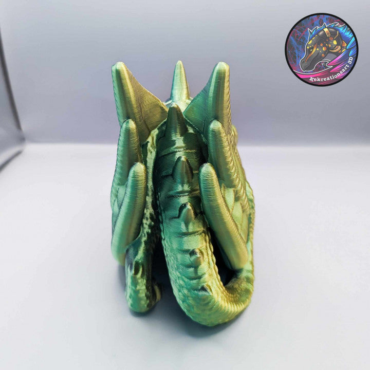 Fire Breathing Wyvern Dice Tower – Epic Fantasy RPG Accessory
