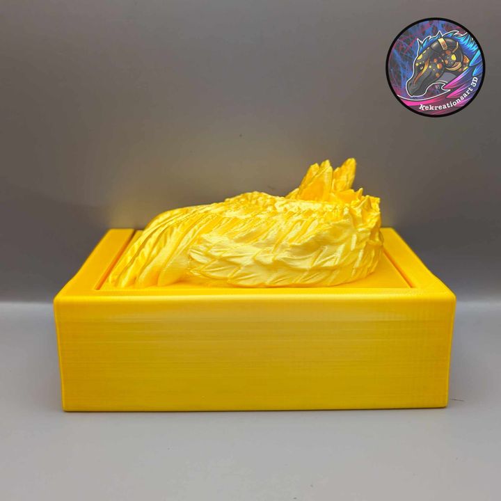 Feather Dragon Book Box – Enchanted Fantasy Storage