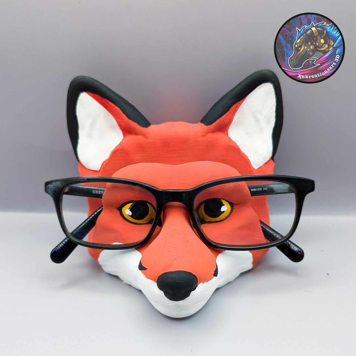 Fox Eyeglasses Holder – Charming Animal-Inspired Stand