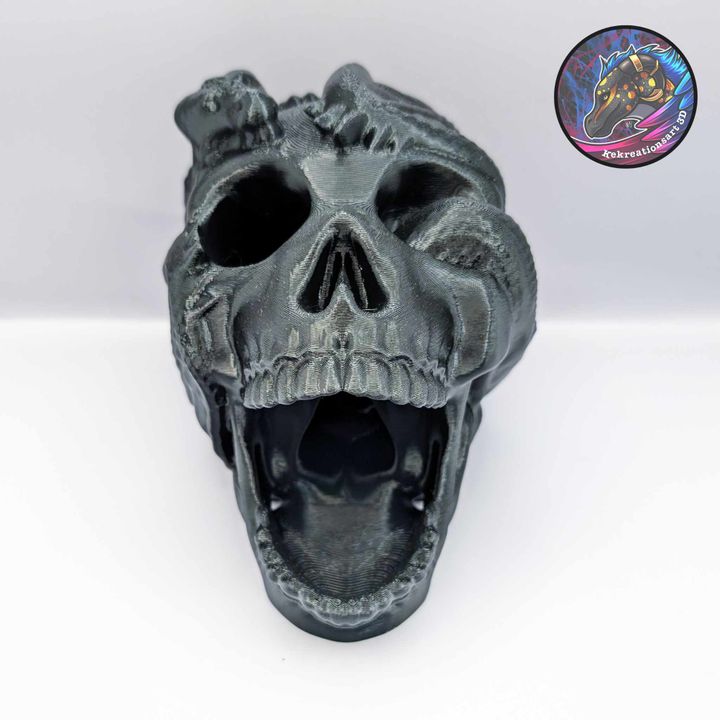 Skull Dragon Dice Tower – Dark Fantasy RPG Accessory