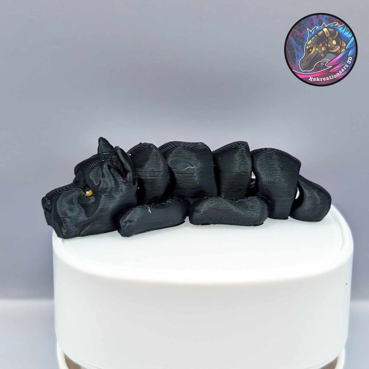 Baby Flexi Dogs Set 7 (1 of 2) – Mini Articulated Puppy Figures