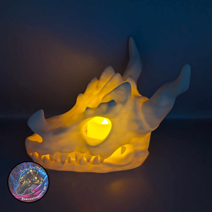 Dragon Skull Light – Mythical Fantasy Home Décor